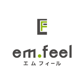 em.feel / エムフィール　ロゴ